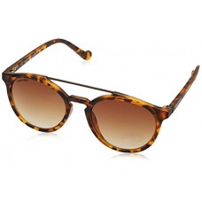 Deals, Discounts & Offers on Sunglasses & Eyewear Accessories - Fastrack UV Protected Round Men's Sunglasses - (P341BR2|55|Gradient Brown Color)
