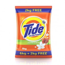Deals, Discounts & Offers on Personal Care Appliances -  Tide Plus Extra Power Detergent Washing Powder - 6 kg (Jasmine and Rose) with Free Detergent Powder - 2 kg