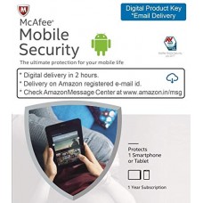 Deals, Discounts & Offers on  -  McAfee Mobile Security - 1 Device, 1 Year - Product Key (Email Delivery in 2 hours- No CD)
