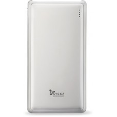Deals, Discounts & Offers on Power Banks - Syska 20000 mAh Power Bank (Power, Pro 200-)(White, Lithium Polymer)
