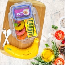 Deals, Discounts & Offers on  - Flipkart SmartBuy Folk & Spoon + Banana case 2 Containers Lunch Box(925 ml)