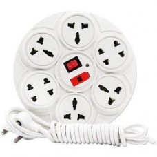 Deals, Discounts & Offers on  -  Skeisy 8 shocket Plus one Switch Extension Cord with 3mtr Power Strip 10amp & 240v