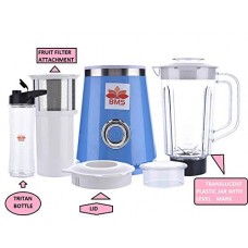 Deals, Discounts & Offers on Home & Kitchen - BMS LIFESTYLE Blender, Smoothies Blender with Tritan BPA Free Sport Bottle and 1 Travel Lids