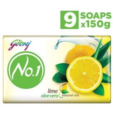 Deals, Discounts & Offers on Personal Care Appliances -  Godrej No.1 Bathing Soap  Lime & Aloe Vera, 150g (Pack of 9)