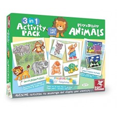 Deals, Discounts & Offers on  - Toy Kraft 3 in 1 Activity Pack - Animals