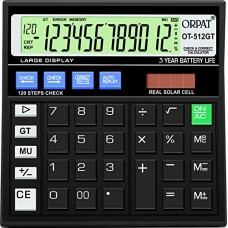 Deals, Discounts & Offers on  - Orpat OT-512GT Calculator (Black)