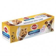 Deals, Discounts & Offers on  - Pedigree Dentastix Advanced Small Breed (5-10 kg) Oral Care Diwali Dog Treat Gift, 40g Chew Stick