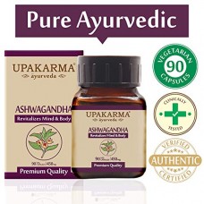 Deals, Discounts & Offers on Personal Care Appliances - UPAKARMA Ayurveda Ashwagandha Extract 450 mg Veg Capsules - 90 Capsules