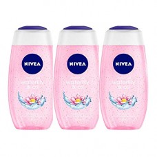 Deals, Discounts & Offers on Personal Care Appliances - Nivea Waterlily and Oil Shower Gel, 250ml (Pack of 3)