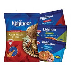 Deals, Discounts & Offers on Grocery & Gourmet Foods -  Kohinoor Rajma Masala, 15g with Pav Bhaji Masala, 15g, Paneer Masala, 15g and Garam Masala, 40g Combo Pack