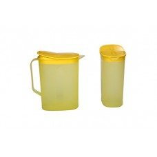Deals, Discounts & Offers on Home & Kitchen - Signoraware Ocean Jug Set, 825ml, Set of 2, Lemon Yellow