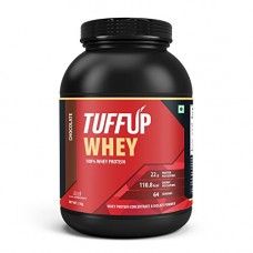 Deals, Discounts & Offers on Personal Care Appliances -  Tuff Up 100% Whey Protein - 2 kg (Chocolate), 22g protein per serving, made from imported whey
