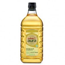 Deals, Discounts & Offers on Grocery & Gourmet Foods - Saffola Aura Refined Olive and Flaxseed Oil, 2L