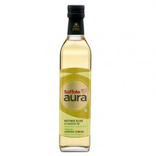 Deals, Discounts & Offers on Grocery & Gourmet Foods - Saffola Aura Refined Olive & Flaxseed Oil, 500 ml