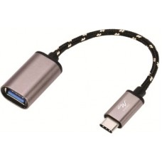 Deals, Discounts & Offers on Mobile Accessories - Wayona USB to Type C 0.1 m OTG Cable(Compatible with Mobile, Black, Grey)