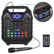 Zoook Rocker Thunder 2 30 watts Karaoke Bluetooth Party Speaker with Remote & Wired Mic (Black) Zoook Rocker Thunder 2 30 watts Karaoke Bluetooth Party Speaker with Remote & Wired Mic (Black)