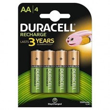 Deals, Discounts & Offers on Personal Care Appliances -  Duracell Plus 5000174 AA Rechargeable Batteries 1300 mAh (Pack of 4, Green)