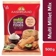 Deals, Discounts & Offers on Grocery & Gourmet Foods -  Aashirvaad Nature's Super Foods Multi Millet Mix Pouch, 500 g