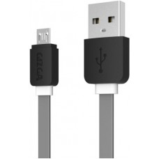 Deals, Discounts & Offers on Mobile Accessories - Gizga Essentials Tangle-Free (1 meter/ 3.2 Feet) Fast Charging 1 m Micro USB Cable(Compatible with All Smartphones, Tablets and MP3 player, Grey, Sync and Charge Cable)
