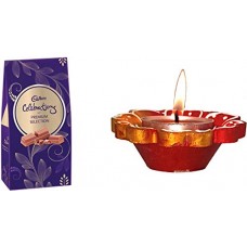 Deals, Discounts & Offers on  - Cadbury Celebration Premium Selection Chocolate, 217 Gram with 2 pcs Handmade DIYAS Combo