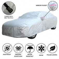 Deals, Discounts & Offers on  - Oshotto (Technology from Taiwan) Silvertech Car Body Cover For Maruti Gypsy