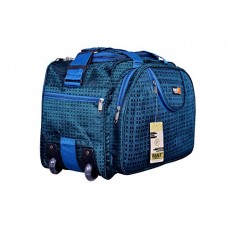 Deals, Discounts & Offers on  - FAST FASHION Fabric Blue Travel Duffle Bag