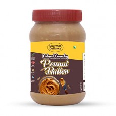 Deals, Discounts & Offers on Grocery & Gourmet Foods -  Gourmet Delicacy All Natural Crunchy Peanut Butter, 1kg (Gluten Free, Vegan)