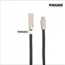 Deals, Discounts & Offers on  - KMASHI Type C Flat Cable Black (TC04BLK) - Black
