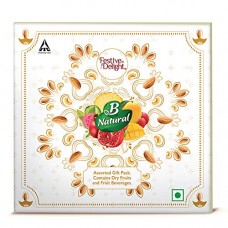 Deals, Discounts & Offers on Grocery & Gourmet Foods - B Natural Juice Diwali Assorted Juice Gift Pack with Dry Fruits 1.26L + 150G