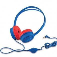 Deals, Discounts & Offers on  - iBall Kids Star Kids Safe Wired Headphone with in line Volume Controller -Dark Blue and Red