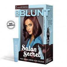 Deals, Discounts & Offers on Personal Care Appliances - BBLUNT Salon Secret High Shine Creme Hair Colour, Mahogany Reddish Brown 4.56, 100g with Shine Tonic, 8ml