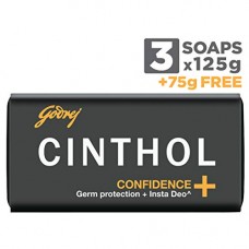 Deals, Discounts & Offers on Personal Care Appliances - Cinthol Confidence+ Bath Soap, 125g (Pack of 3) + 75g FREE