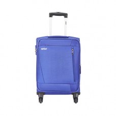 Deals, Discounts & Offers on  - Safari Savage 77 Cms Polyester Blue Check-In 4 wheels Soft Suitcase
