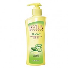 Lotus Herbals Aloesoft Daily Body Lotion, SPF-20, 250ml Lotus Herbals Aloesoft Daily Body Lotion, SPF-20, 250ml