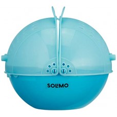 Deals, Discounts & Offers on Home & Kitchen - Amazon Brand - Solimo Plastic Drainer/Colander with lid (Blue)