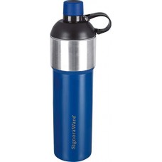 Deals, Discounts & Offers on Home & Kitchen - Signoraware Vista Stainless Steel Vacuum Flask Bottle, 800ml, Blue