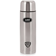 Deals, Discounts & Offers on  - Cello Flip Style 1000 ml Flask(Pack of 1, Silver)