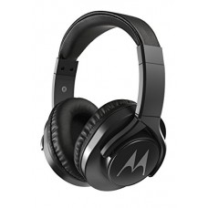Deals, Discounts & Offers on  - Motorola Pulse 3 Max Over Ear Wired Headphones with Alexa (Black)
