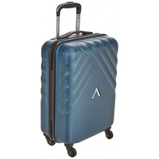 Deals, Discounts & Offers on  - Aristocrat Polycarbonate 55 cms Blue Hardsided Cabin Luggage (Sienna)