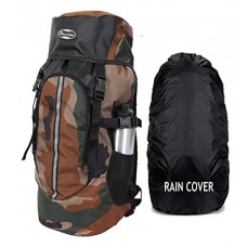 Deals, Discounts & Offers on  - POLE STAR Hike CAMO Rucksack with RAIN Cover/Trekking/Hiking BAGPACK/Backpack Bag