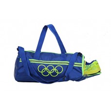 Deals, Discounts & Offers on  -  POLESTAR Blue 26 lt Duffel Gym Bag with Shoe Compartment