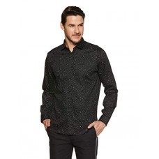 Deals, Discounts & Offers on  - [Size 39] Van Heusen Men's Printed Slim Fit Casual Shirt