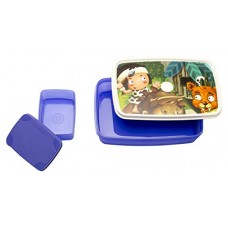 Deals, Discounts & Offers on Home & Kitchen - Signoraware Little Stars Easy Plastic Lunch Box Set, Violet