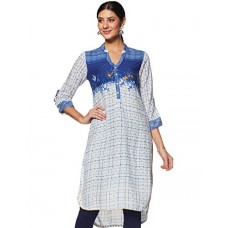 Deals, Discounts & Offers on  - [Size 34, 36, 38] BIBA Women's Straight Kurta