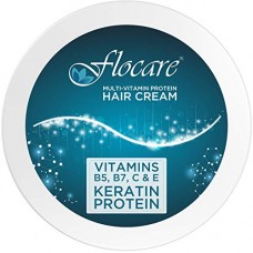 Flocare Multi-Vitamin Protein Hair Cream Vitamin B5, B7, C & E; Keratin - Strong Smooth Shine Hair 200ml Boost Hair Growth and Control Hair Fall No Silicone No Paraben No Mineral Oil Flocare Multi-Vitamin Protein Hair Cream Vitamin B5, B7, C & E; Keratin - Strong Smooth Shine Hair 200ml Boost Hair Growth and Control Hair Fall No Silicone No Paraben No Mineral Oil