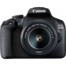 Deals, Discounts & Offers on  -  Canon EOS 1500D 24.1 Digital SLR Camera (Black) with EF S18-55 is II Lens, 16GB Card and Carry Case