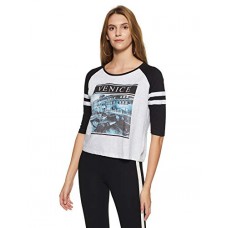 Deals, Discounts & Offers on  - [Size M] Unshackled Women's Solid T-Shirt