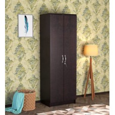 Deals, Discounts & Offers on Furniture - Nikorai 2 Door Wardrobe in Walnut Finish by Mintwud