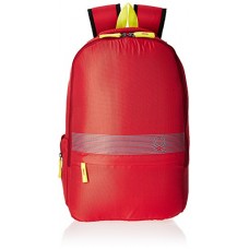Deals, Discounts & Offers on  - United Colors of Benetton 18 Ltrs Red Casual Backpack(17A6BKPK0L21I)