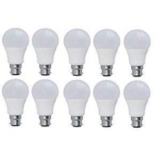Deals, Discounts & Offers on  - AQUA KMI B22 EcoSmart 9-Watt LED Bulb (Pack of 10, Cool White) 1 Year Warranty